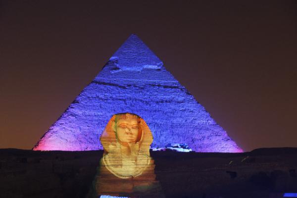 Sound and Light Show at the Pyramids